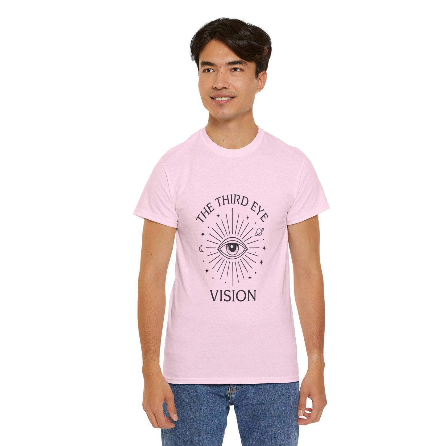 Third Eye Vision Unisex T-Shirt, Spiritual Eye Tee, Boho Festival Shirt, Mystical Graphic Tee, Gift for Seers & Intuitives