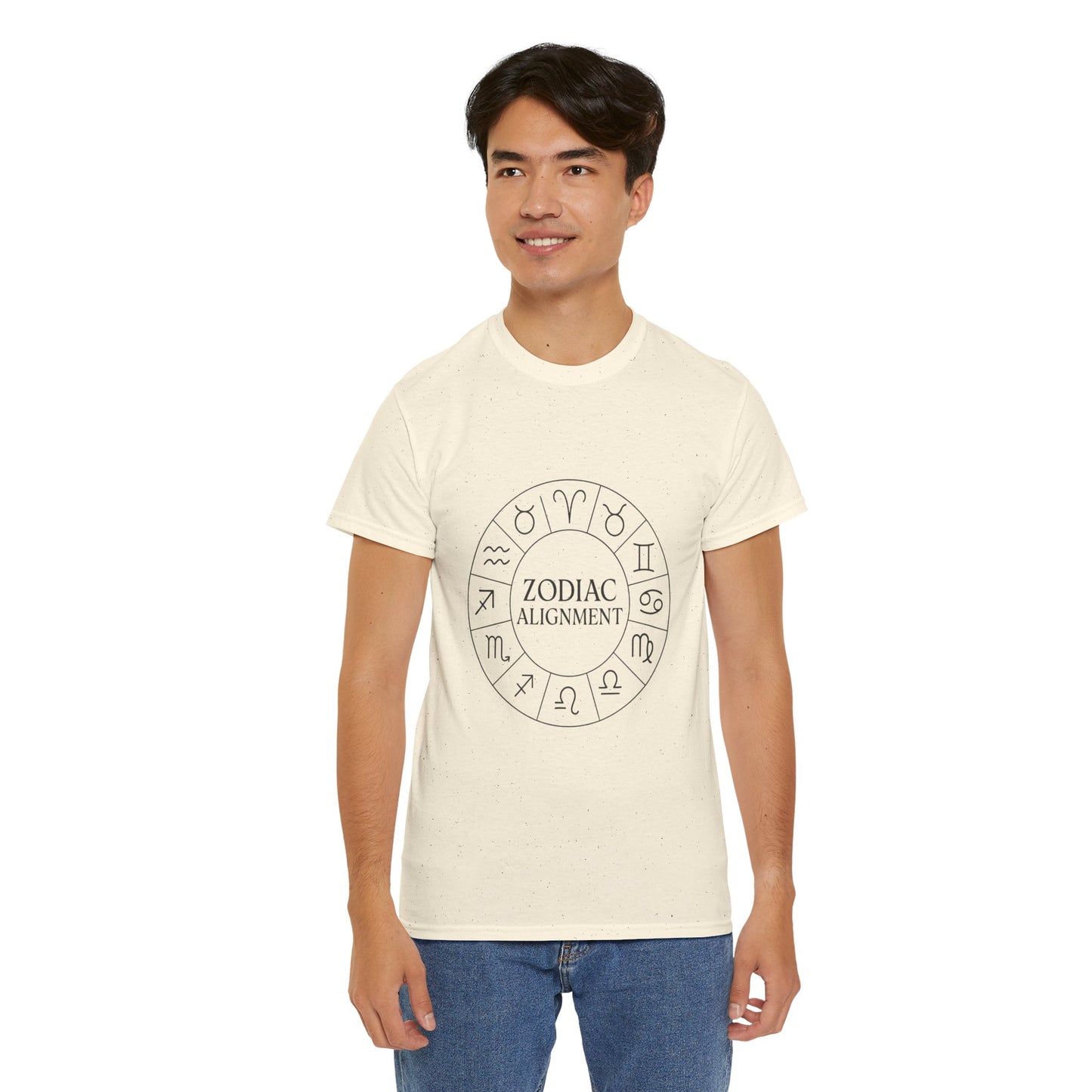 Zodiac Alignment Unisex T-Shirt, Astrology Signs Tee, Horoscope Graphic Shirt, Celestial Style Gift, Cosmic Star Sign Top