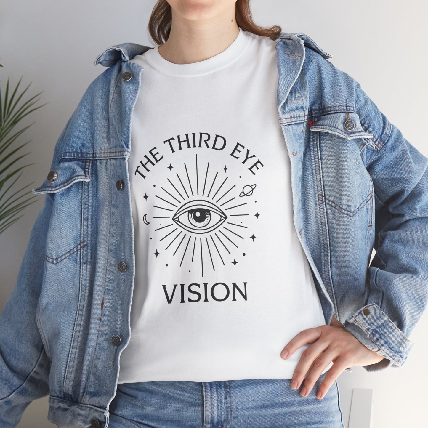 Third Eye Vision Unisex T-Shirt, Spiritual Eye Tee, Boho Festival Shirt, Mystical Graphic Tee, Gift for Seers & Intuitives