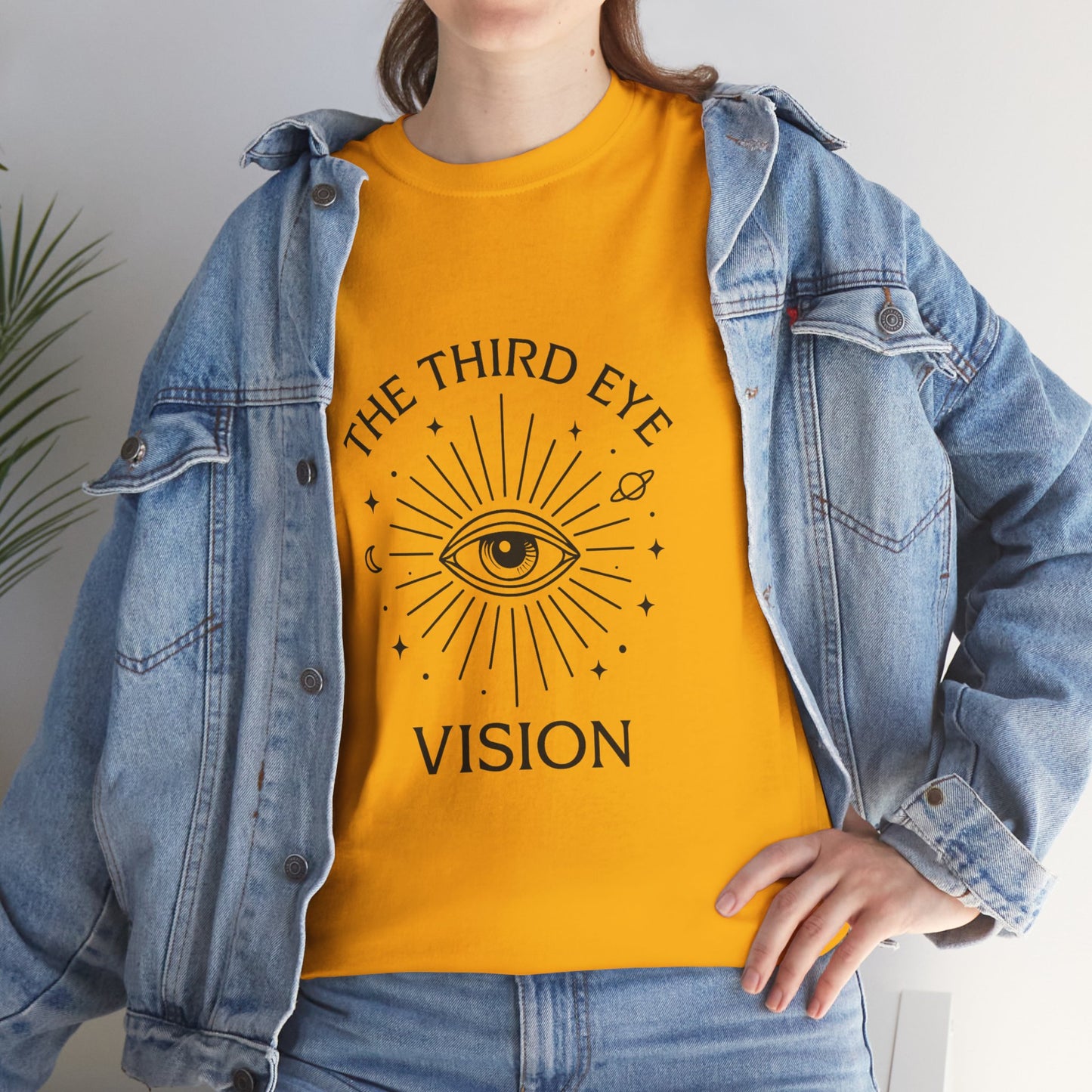 Third Eye Vision Unisex T-Shirt, Spiritual Eye Tee, Boho Festival Shirt, Mystical Graphic Tee, Gift for Seers & Intuitives