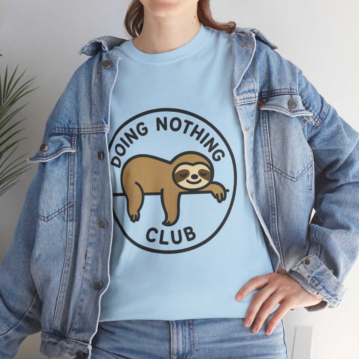 Lazy Cat Club Tee, Unisex Relaxed Fit T-Shirt, Funny Chill Shirt, Cute Cat Graphic Tee, Lounge Aesthetic Gift