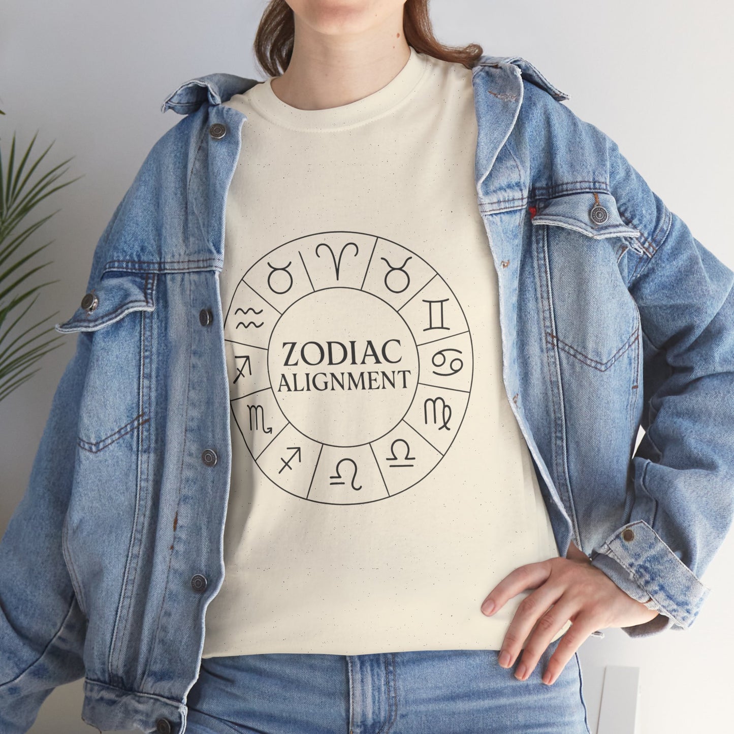 Zodiac Alignment Unisex T-Shirt, Astrology Signs Tee, Horoscope Graphic Shirt, Celestial Style Gift, Cosmic Star Sign Top