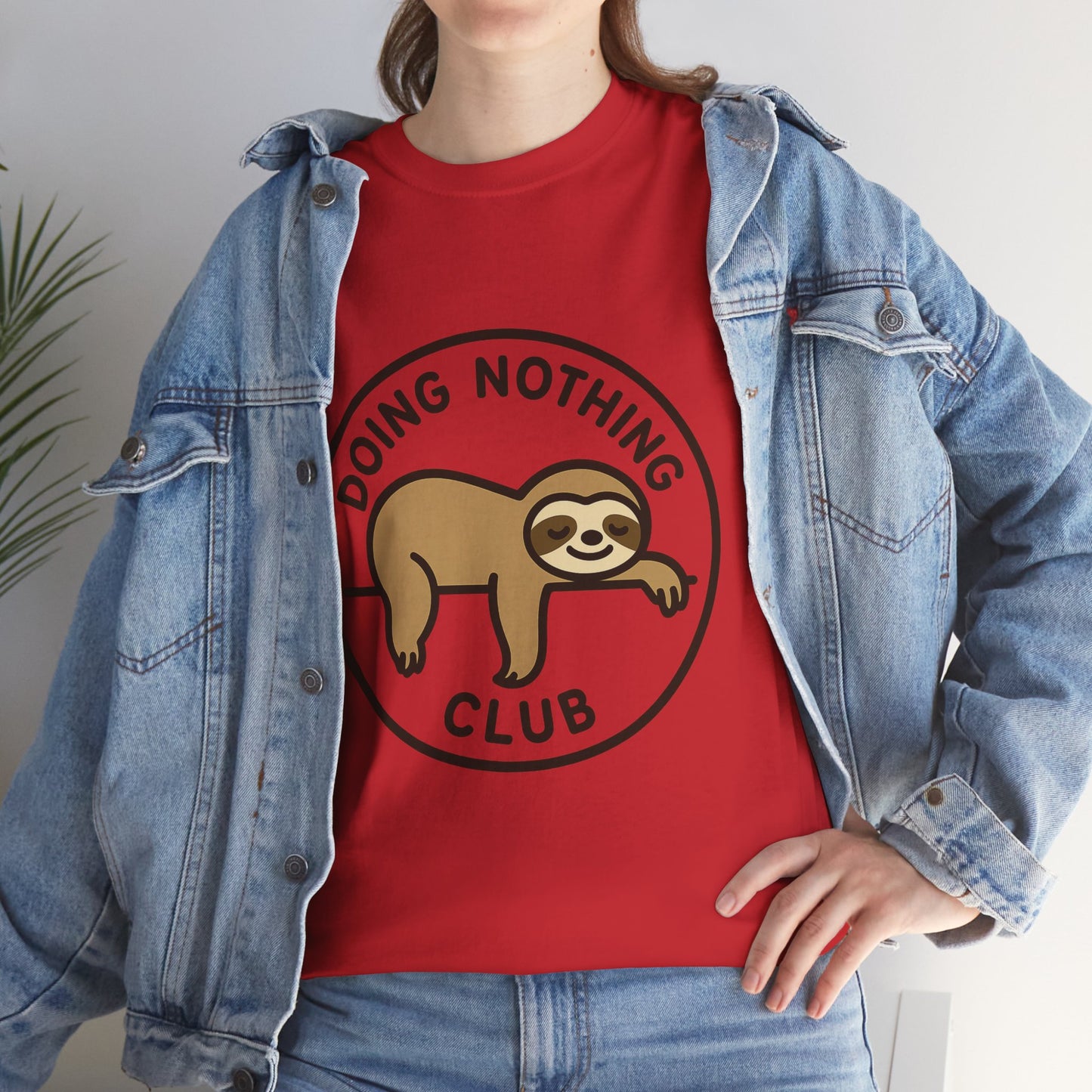 Lazy Cat Club Tee, Unisex Relaxed Fit T-Shirt, Funny Chill Shirt, Cute Cat Graphic Tee, Lounge Aesthetic Gift