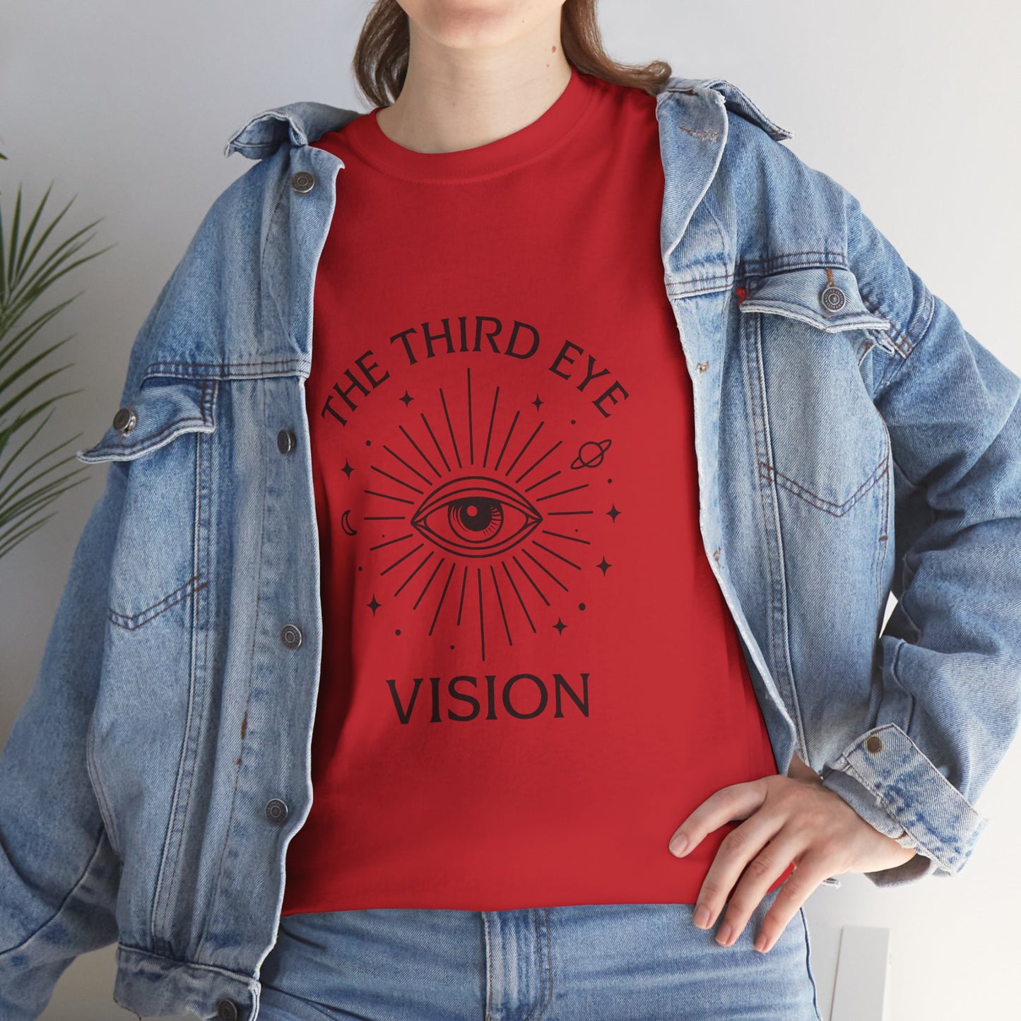 Third Eye Vision Unisex T-Shirt, Spiritual Eye Tee, Boho Festival Shirt, Mystical Graphic Tee, Gift for Seers & Intuitives