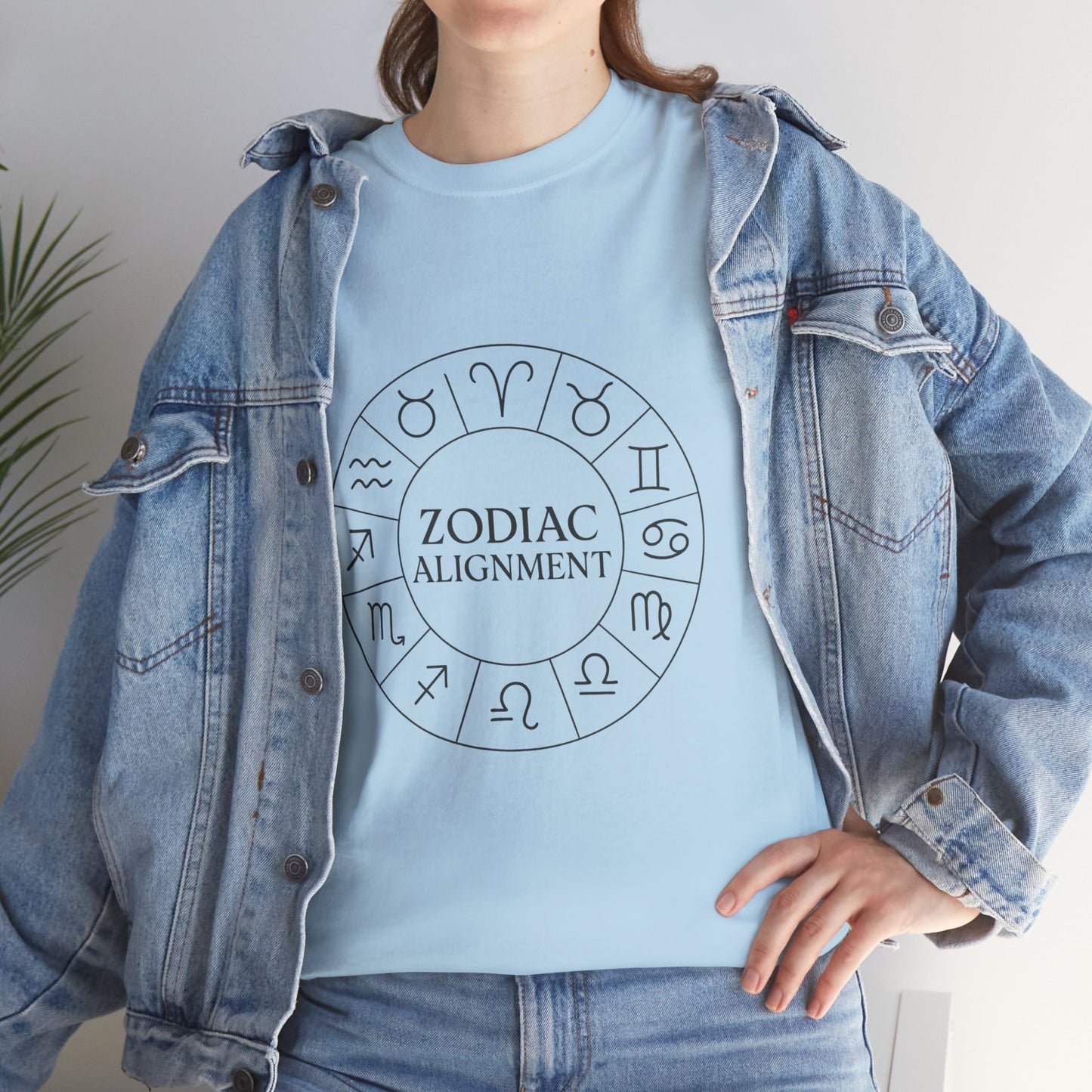 Zodiac Alignment Unisex T-Shirt, Astrology Signs Tee, Horoscope Graphic Shirt, Celestial Style Gift, Cosmic Star Sign Top