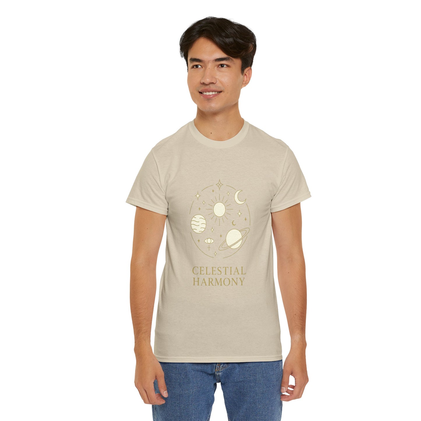 Celestial Harmony Unisex Heavy Cotton Tee, Astrology Shirt, Cosmic Graphic Tee, Gift for Space Lovers, Horoscope Enthusiasts, Relaxed [...]