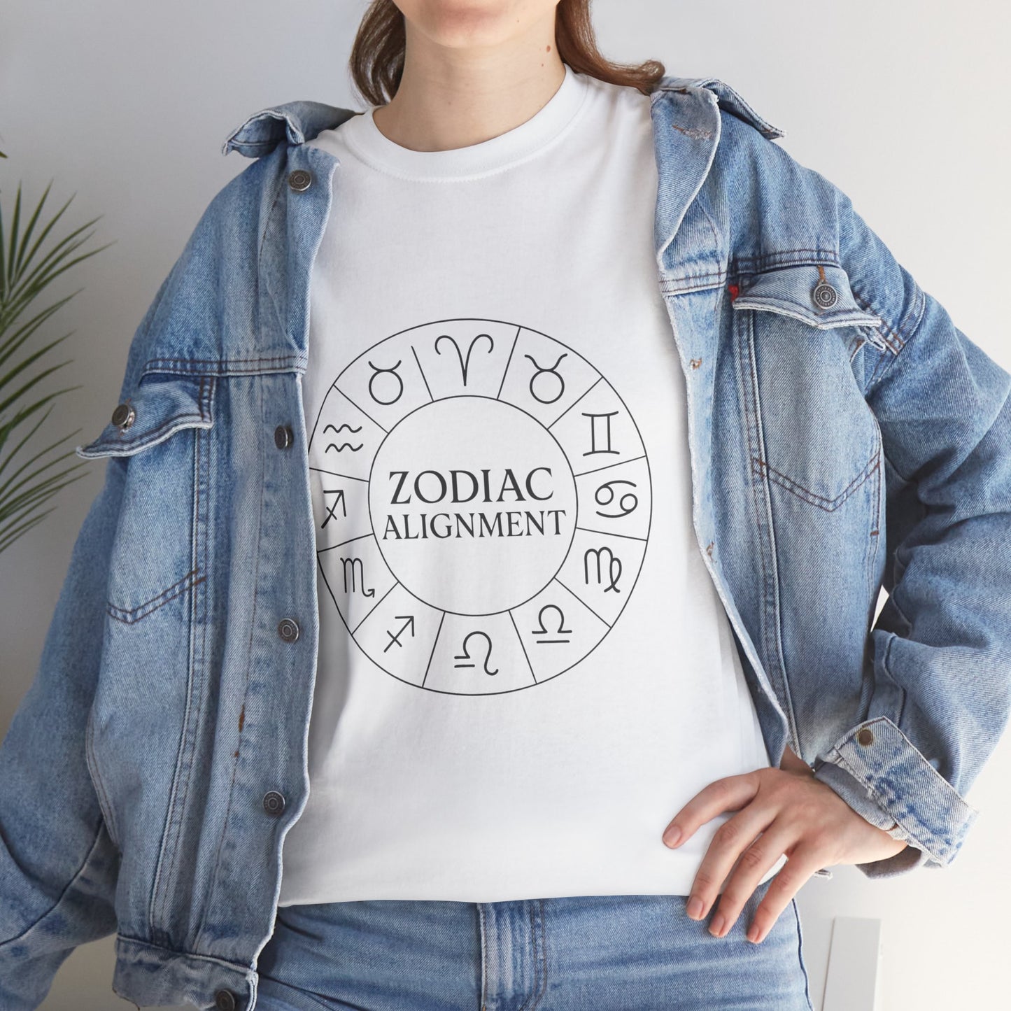 Zodiac Alignment Unisex T-Shirt, Astrology Signs Tee, Horoscope Graphic Shirt, Celestial Style Gift, Cosmic Star Sign Top