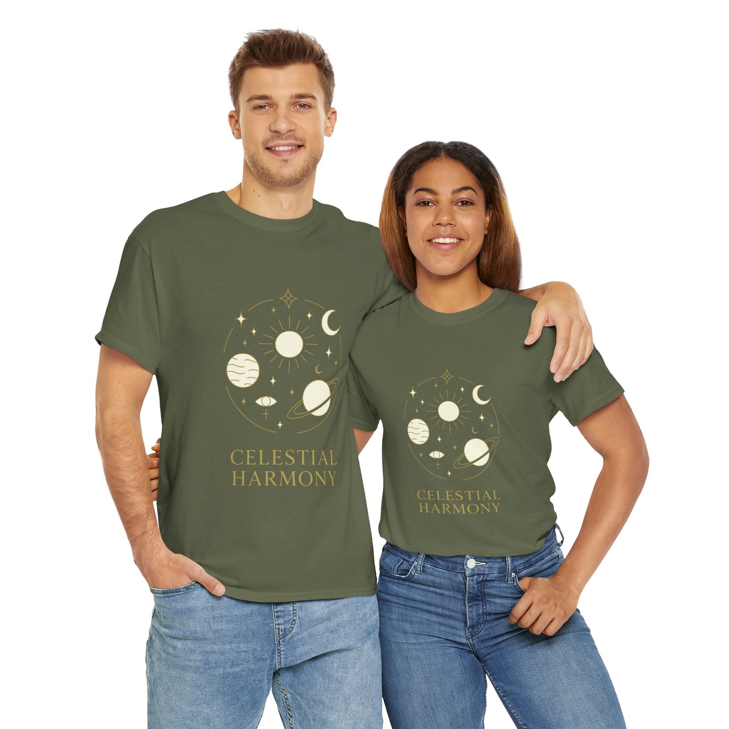 Celestial Harmony Unisex Heavy Cotton Tee, Astrology Shirt, Cosmic Graphic Tee, Gift for Space Lovers, Horoscope Enthusiasts, Relaxed [...]