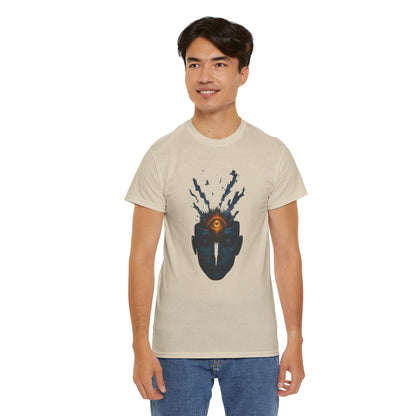 Mystical Third Eye Shirt, Trippy Unisex Tee, Spiritual Graphic Tee, Mind Bending Artwear