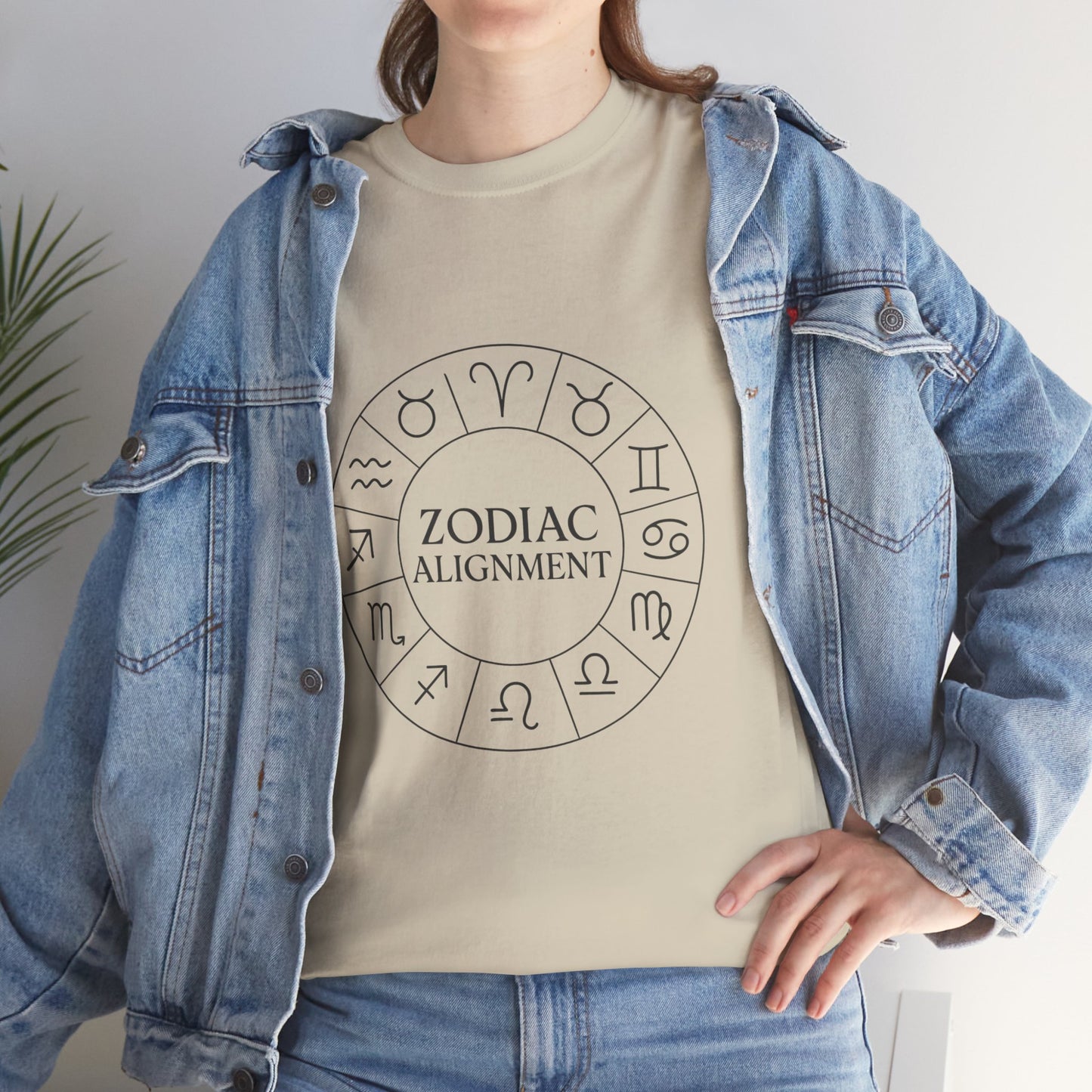 Zodiac Alignment Unisex T-Shirt, Astrology Signs Tee, Horoscope Graphic Shirt, Celestial Style Gift, Cosmic Star Sign Top