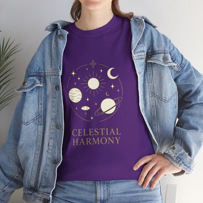 Celestial Harmony Unisex Heavy Cotton Tee, Astrology Shirt, Cosmic Graphic Tee, Gift for Space Lovers, Horoscope Enthusiasts, Relaxed [...]